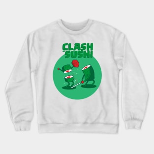 Clash of Sushi Crewneck Sweatshirt